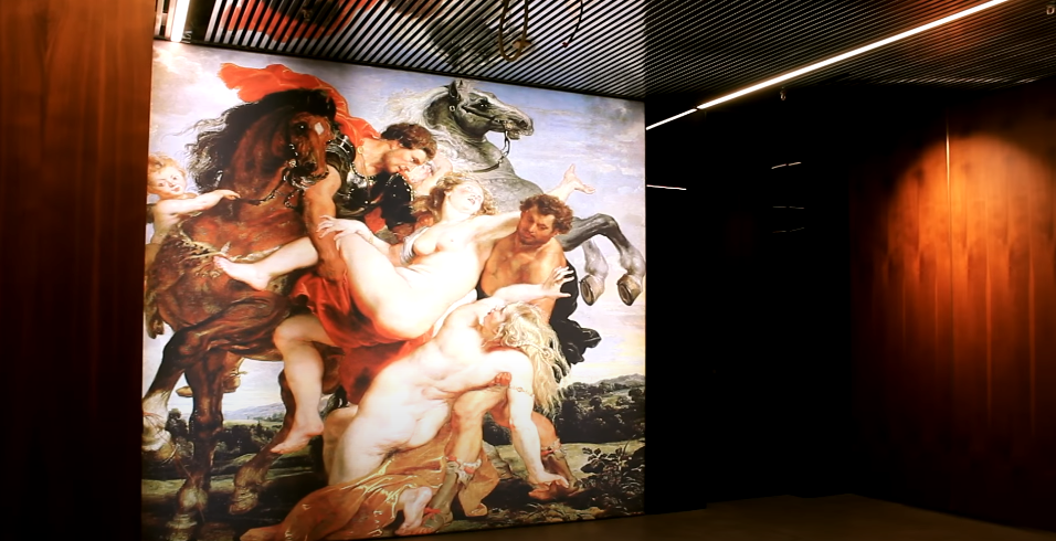 Натяжные стены